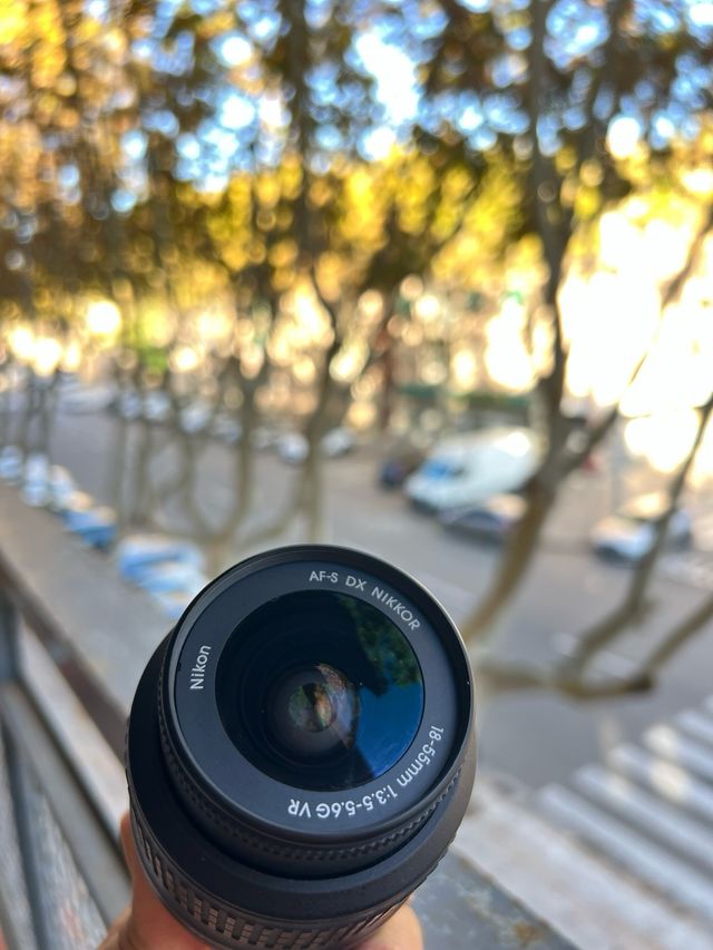 Objetivo Nikon AF-S DX 18-55mm f/3.5-5.6G VR