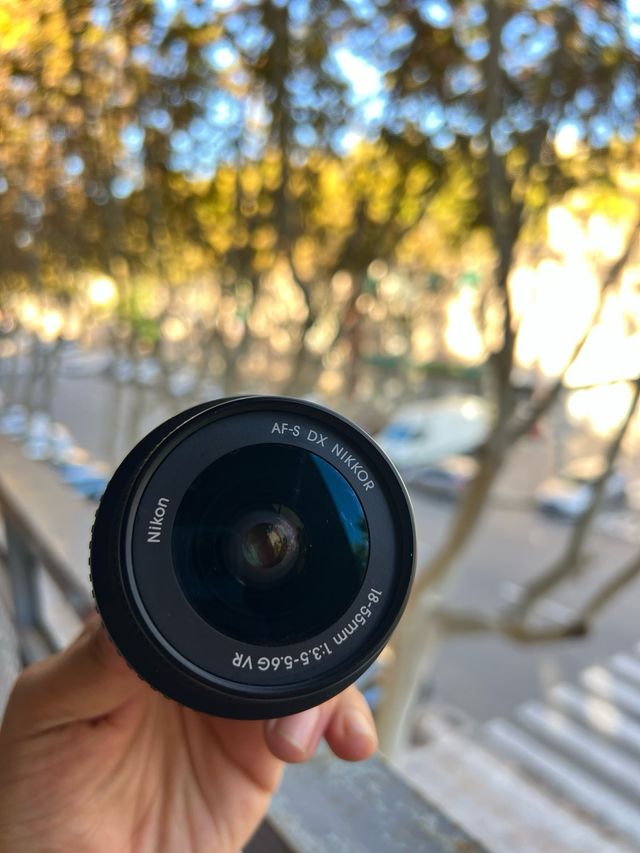 Objetivo Nikon AF-S DX 18-55mm f/3.5-5.6G VR
