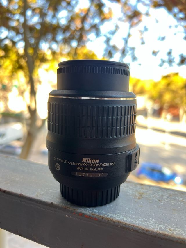 Objetivo Nikon AF-S DX 18-55mm f/3.5-5.6G VR