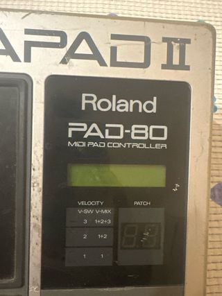 Roland PAD-80 Octapad II MIDI Controller