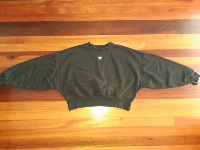 Sudadera Adidas Vintage Negra.