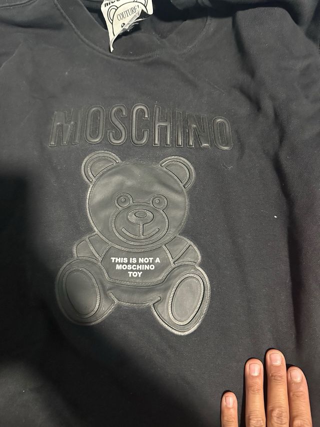 Sudadera Moschino Negra