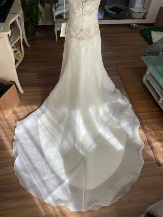 Vestido de Novia Rosa Clara crema