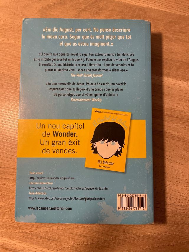 Wonder (edició en català) (Narrativa)