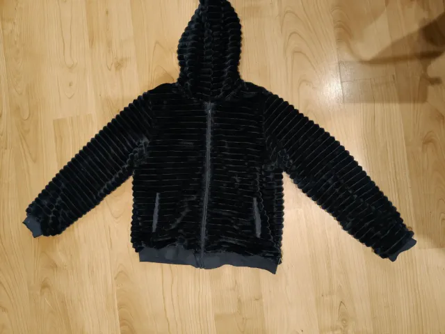 Chaqueta niña negra talla 13-14 años