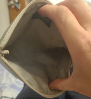 Pochette Lancôme Paris Beige/Oro