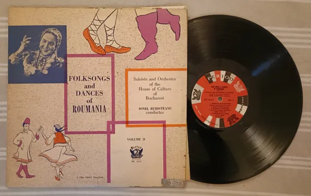 Vinilo Folk: Folksongs and Dances of Roumania