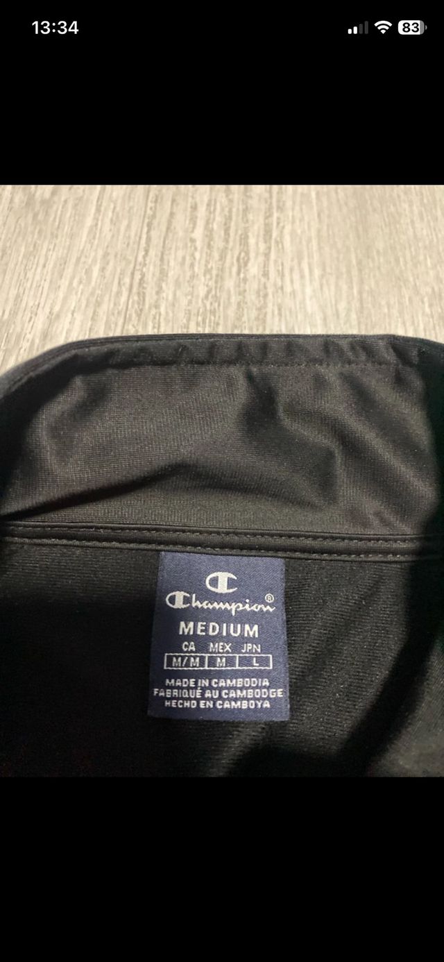 Chaqueta Champion Negra