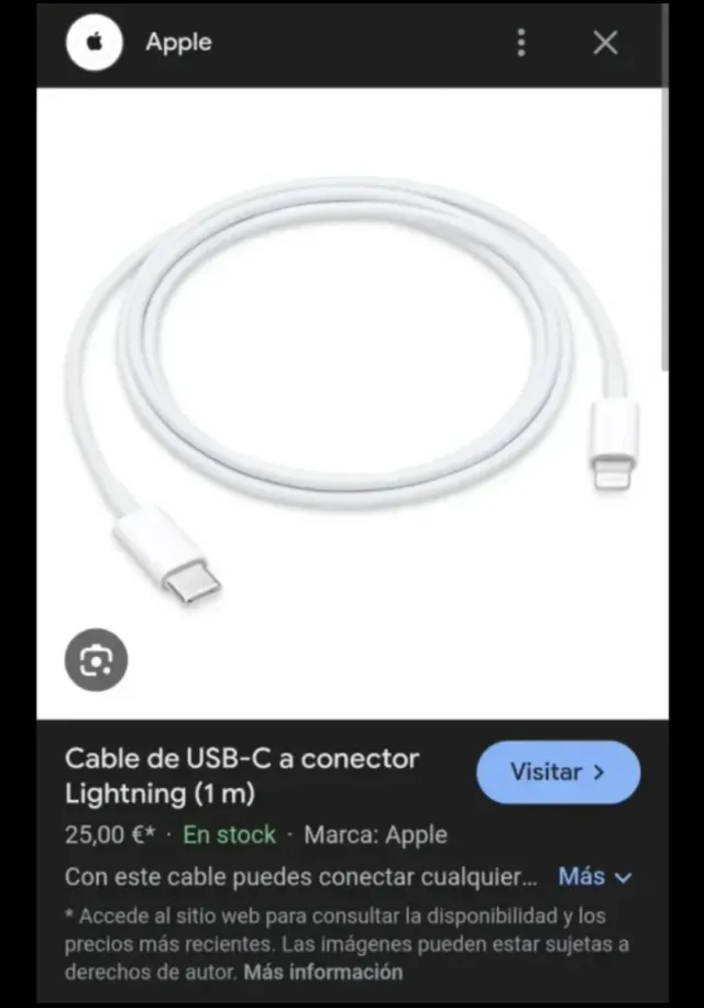 Carregador iPhone 20W
