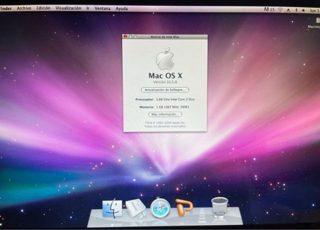 iMac 21.5 2009 Plata