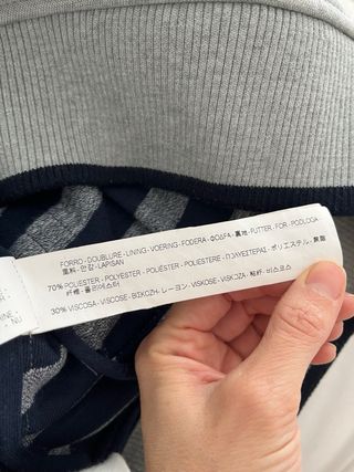 Cazadora Zara Man Gris Talla L