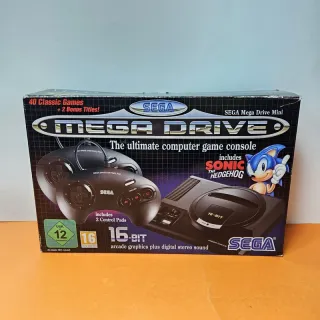 Sega Mega Drive Mini Console Completa