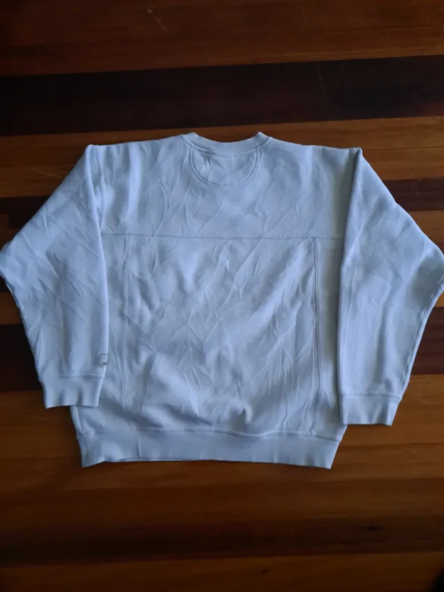 Sudadera Vintage Adidas Blanca