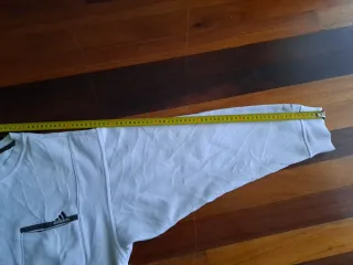 Sudadera Vintage Adidas Blanca