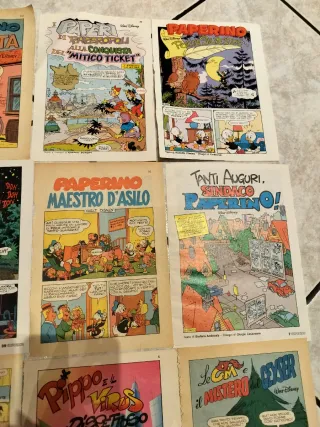 Lotto copertine storie Disney Topolino