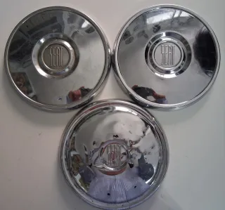 Tapacubos SEAT Cromados (3 Unidades)