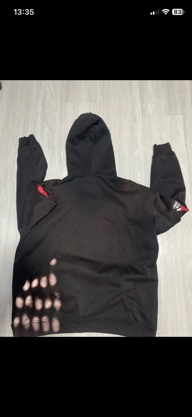Sudadera Chicago Bulls Negra