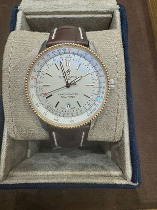 Breitling Navitimer Acero y Oro modelo UI7326