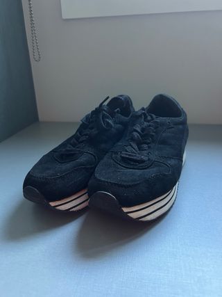 Zapatillas negras plataforma