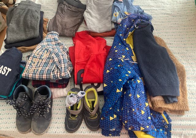 Lote Ropa Invierno Niño 4 Años