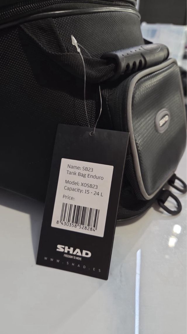 Bolsa depósito moto Enduro SHAD