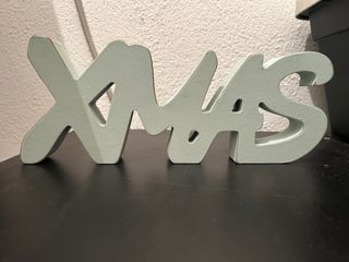 Decorazione Natale Xmas Legno