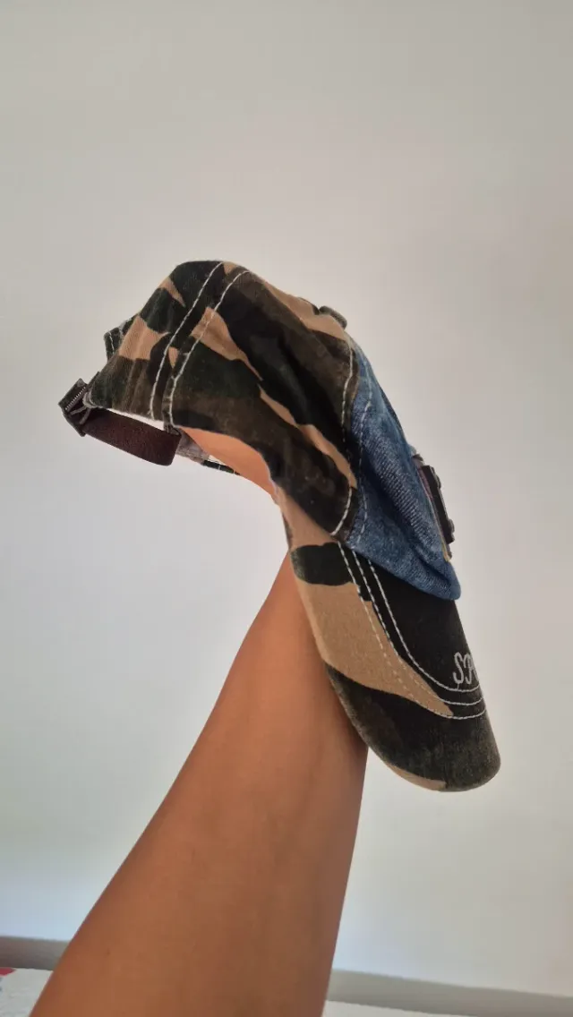 Gorra NY Sport Camuflaje y Denim Niño