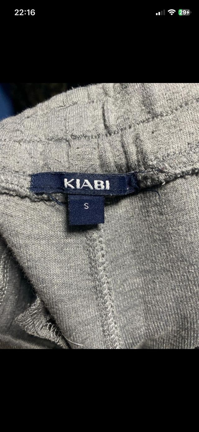 Pantalón largo gris