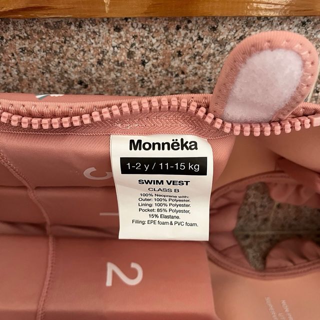 Chaleco flotador infantil Monneka