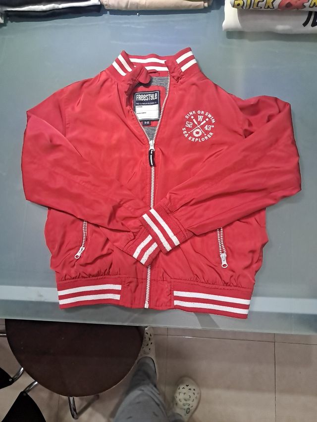 Chaqueta Roja Freestyle Talla 11-12