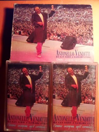 2 Musicassette Antonello Venditti Da San Siro a Sa