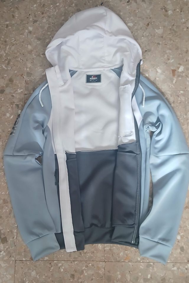 Sudadera McKenzie con capucha bicolor