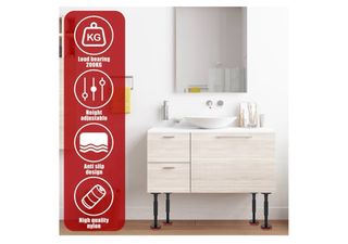 2 Soportes Telescópicos Ajustables