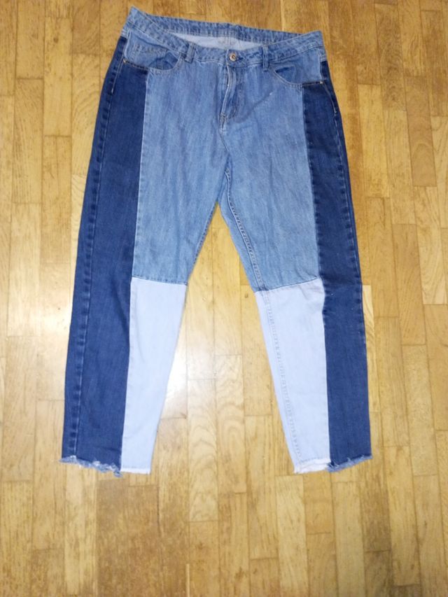 Vaqueros Lefties Patchwork