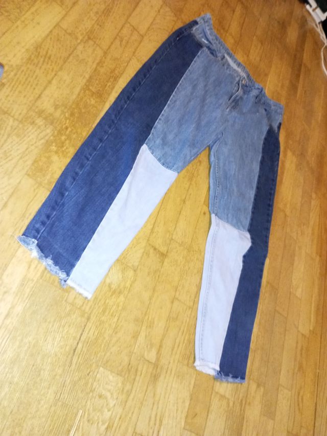 Vaqueros Lefties Patchwork