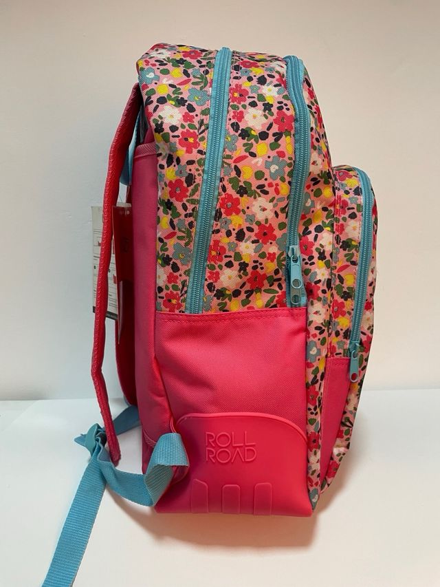 Mochila floral Roll Road