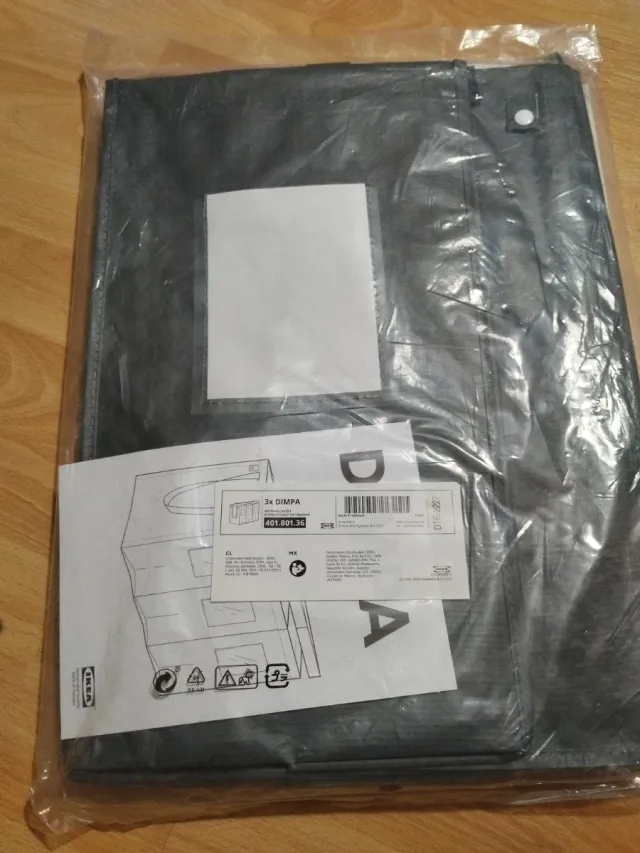 Organizador IKEA DIMPA 3 unidades