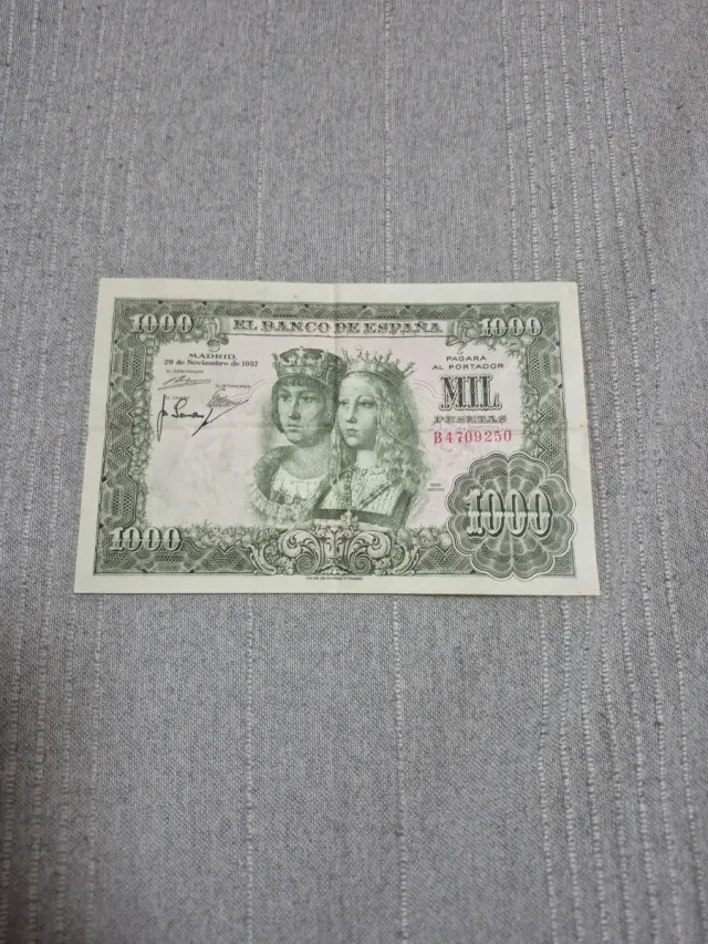 Billete 1000 Pesetas 1957 Banco España Pick #149