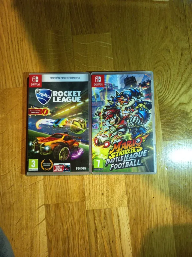Nintendo Switch Rocket League y Mario Strikers