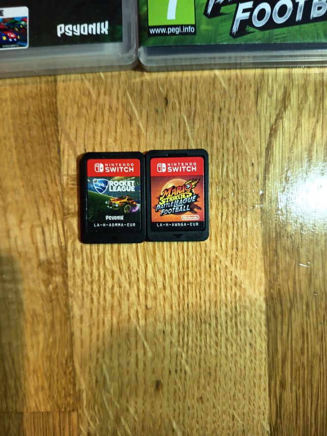 Nintendo Switch Rocket League y Mario Strikers