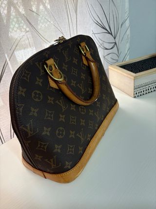 Borsa Louis Vuitton Monogram marrone beige