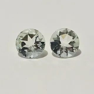 2 Piedras Prasiolita Facetadas