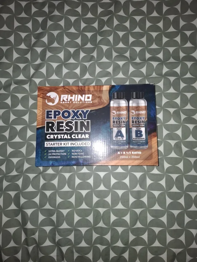 Resina Epoxi Cristal Clara Rhino