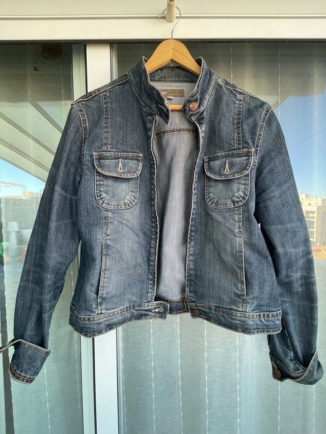 Chaqueta vaquera azul