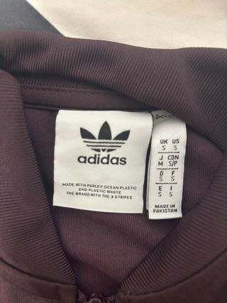 Chándal Adidas Granate Talla S