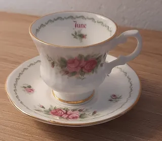 Tazzina da collezione June con piattino