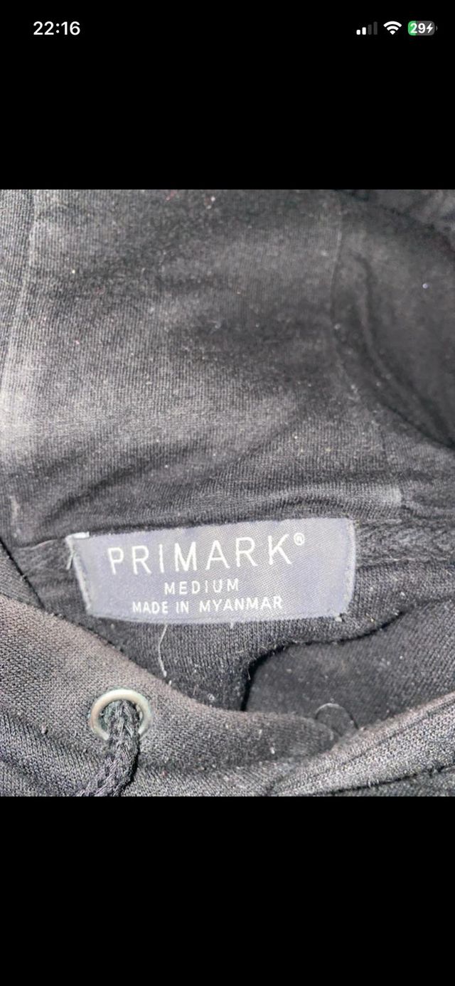 Sudadera Negra World Union