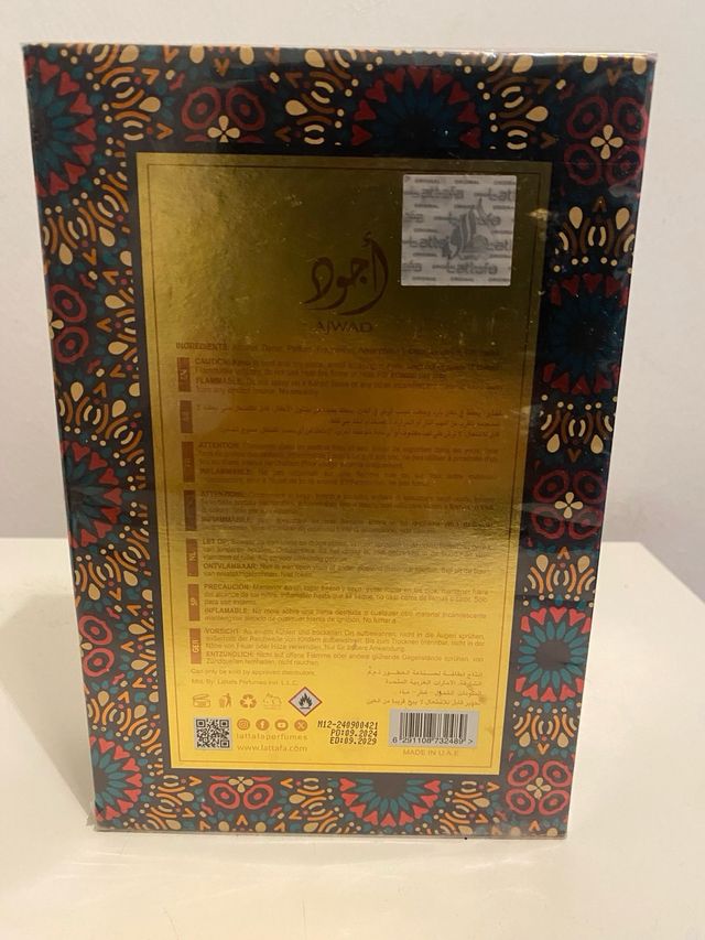 Perfume Lattafa Ajwad Eau de Parfum 60ml