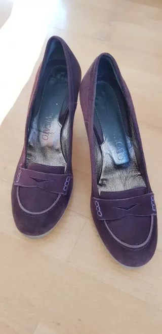 Zapatos ante tacón