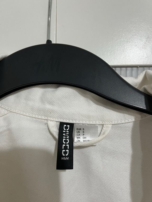 Chaqueta vaquera blanca